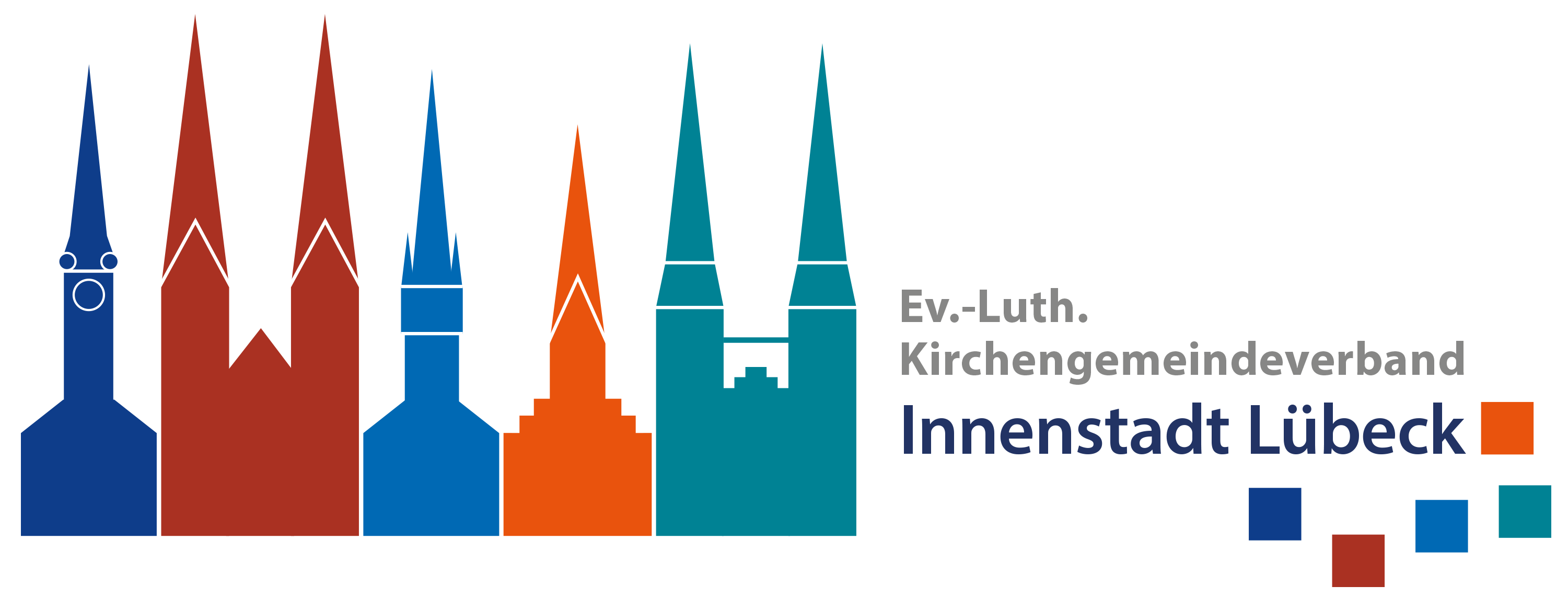 Logo des Evangelisch-Lutherischen Kirchengemeindeverbandes Innenstadt Lübeck