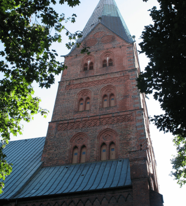 Der Turm der Ägidienkirche Lübeck 